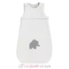 Gigoteuse 70 cm jacquard blanc - Nattou