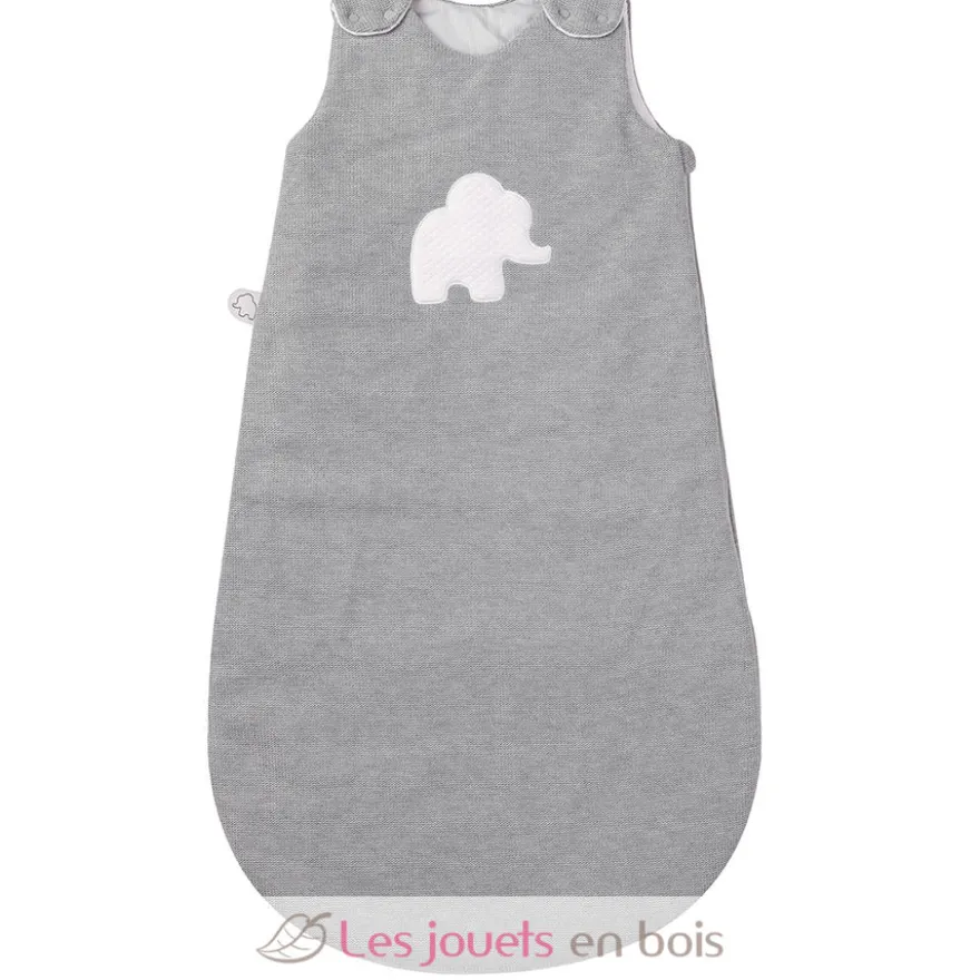 Gigoteuse 90 cm tricot gris - Nattou