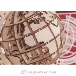 Globe Mécanique - Puzzle 3D en bois - Mr. Playwood