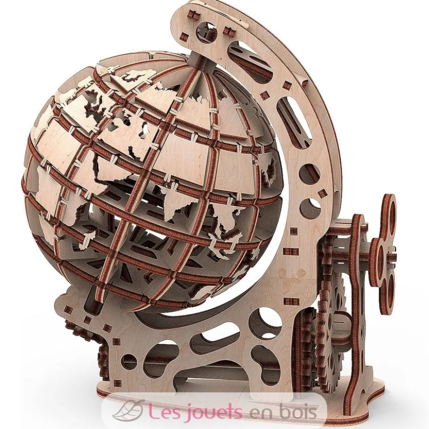 Globe Mécanique S - Puzzle 3D en bois - Mr. Playwood