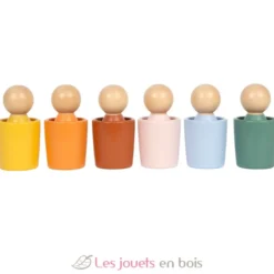 Gobelets de tri Montessori avec figurines - Small Foot company