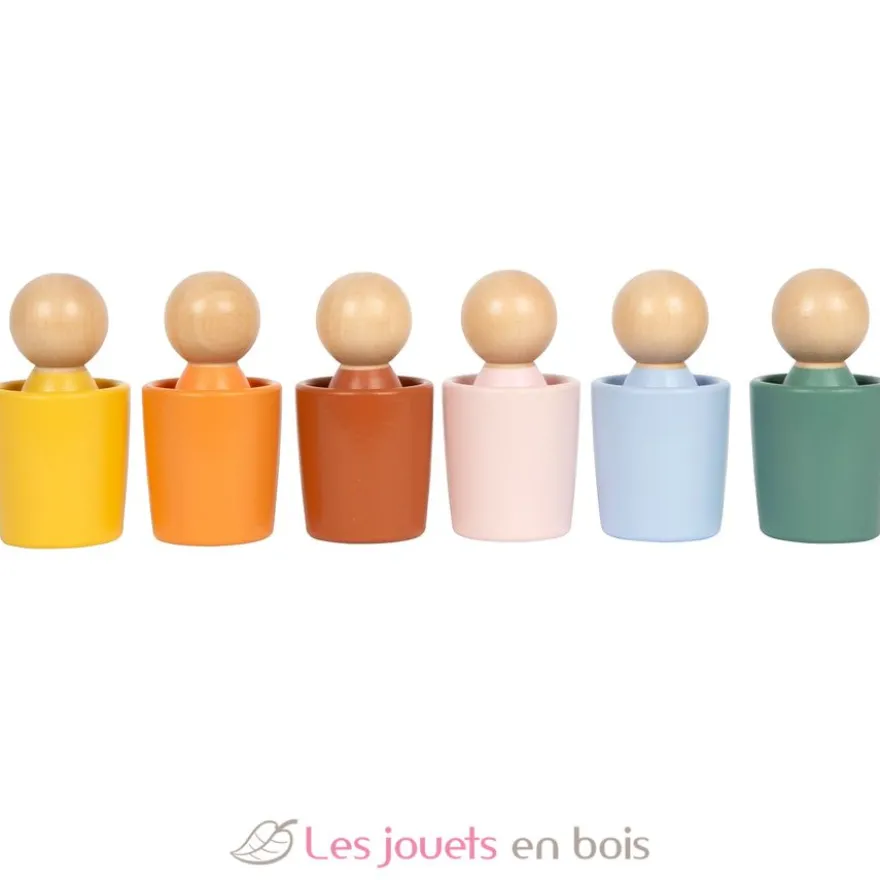 Gobelets de tri Montessori avec figurines - Small Foot company