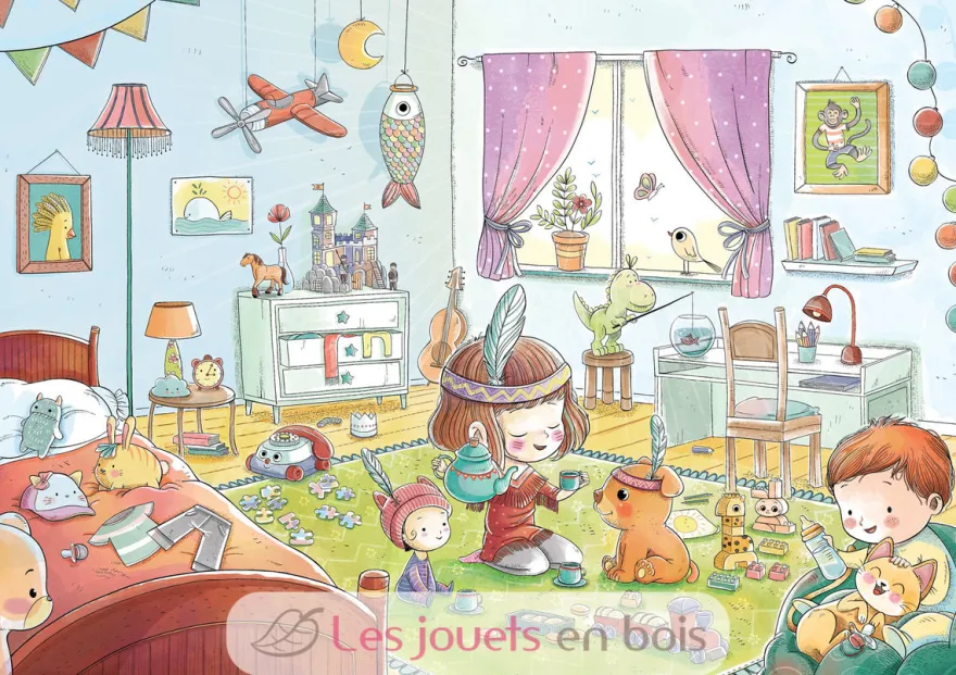 Goûter imaginaire de Kabuki - Puzzle Michèle Wilson