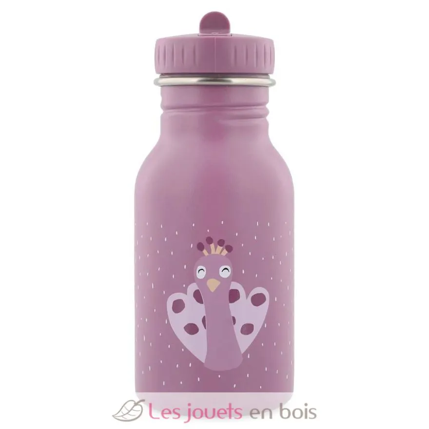 Gourde enfant 350 ml Mrs Peacock violet - Trixie