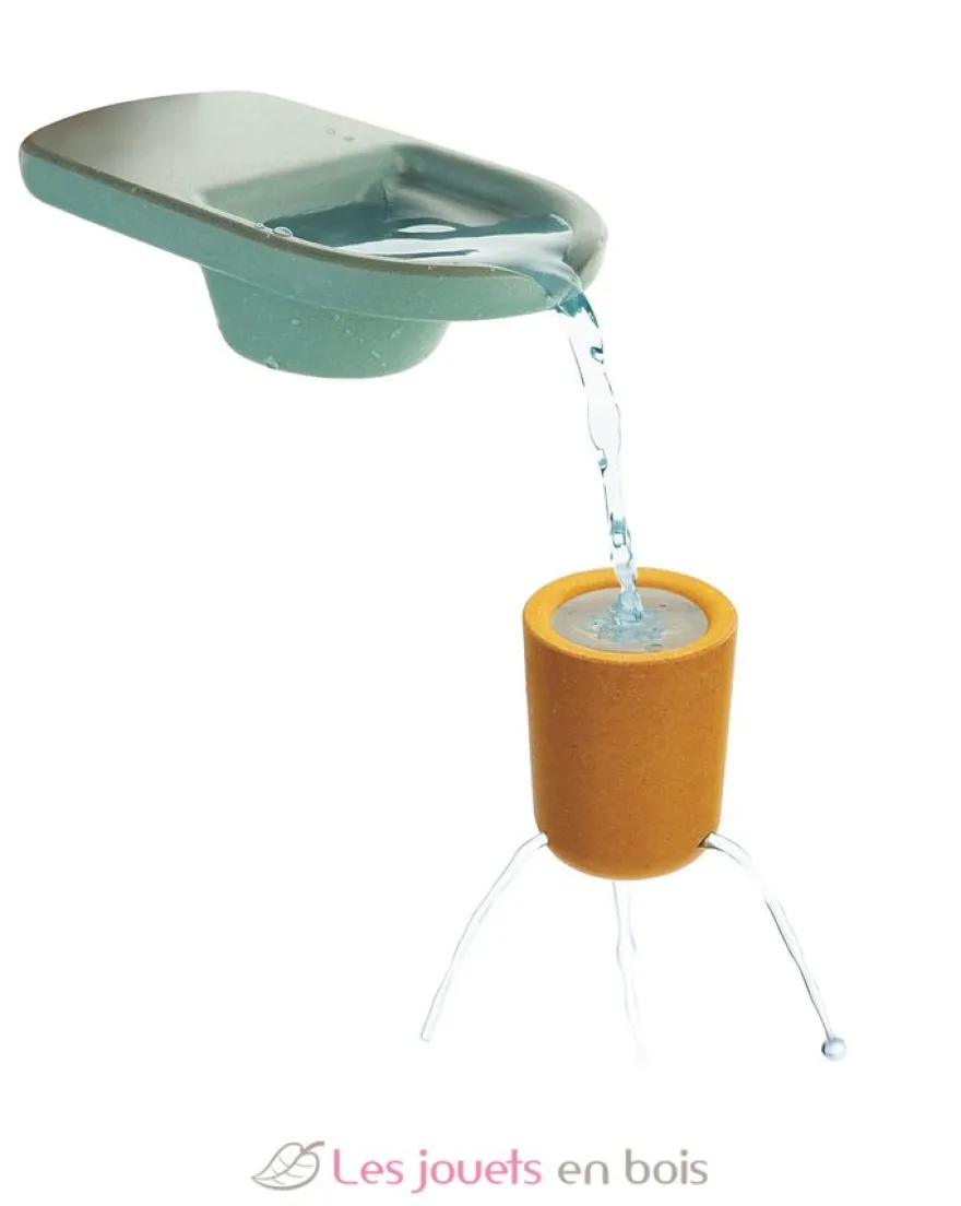 Grand bateau modulable bleu 21 cm - Plan Toys