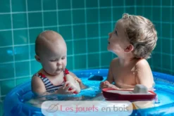 Grand bateau modulable rouge 21 cm - Plan Toys