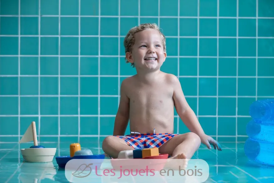 Grand bateau à voile 21 cm - Plan Toys