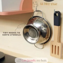 Grande cuisine en bois et rotin - Le Toy Van