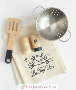 Grande cuisine en bois et rotin - Le Toy Van