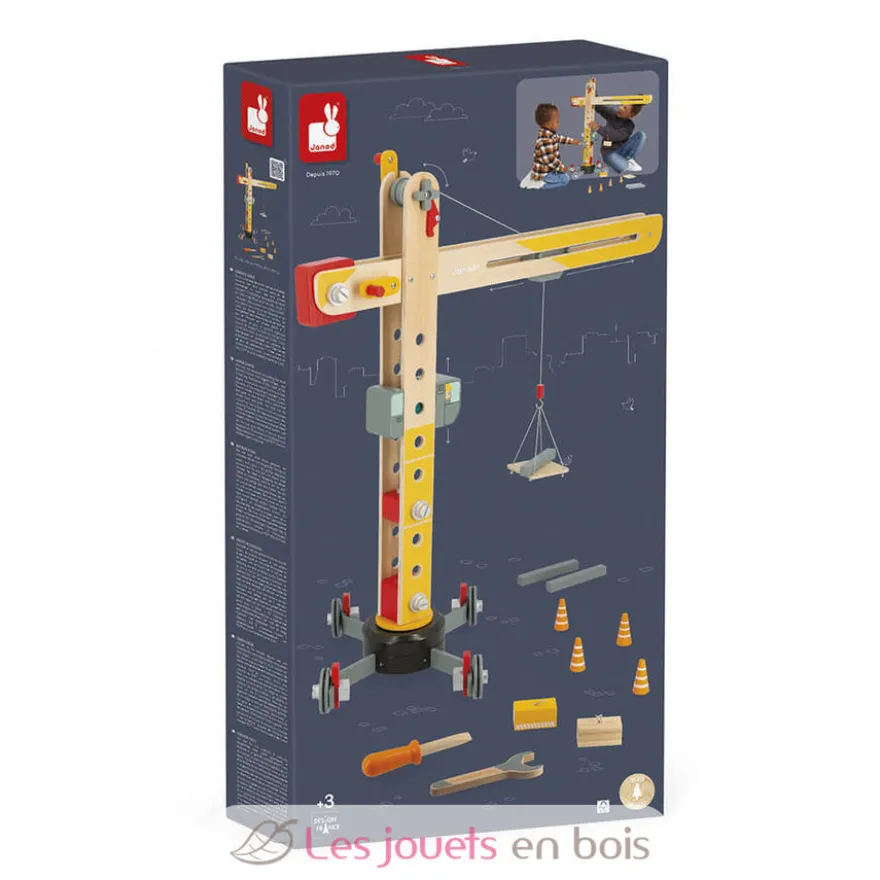 Grande grue en bois - Janod