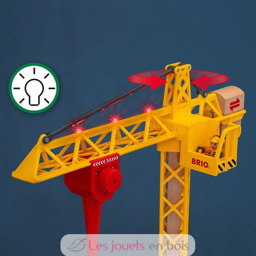 Grande grue lumineuse - Brio