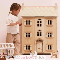 Grande maison de poupées en bois naturel - Le Toy Van