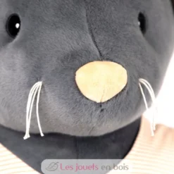 Grande peluche Malo le chat gris 60 cm - Egmont Toys