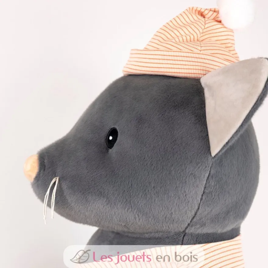 Grande peluche Malo le chat gris 60 cm - Egmont Toys