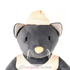 Grande peluche Malo le chat gris 60 cm - Egmont Toys