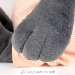 Grande peluche Malo le chat gris 60 cm - Egmont Toys