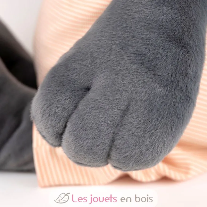 Grande peluche Malo le chat gris 60 cm - Egmont Toys