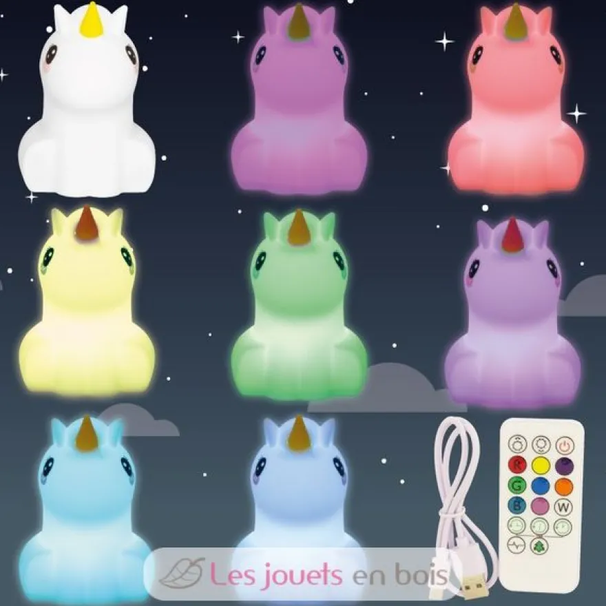 Grande veilleuse Licorne - Ulysse
