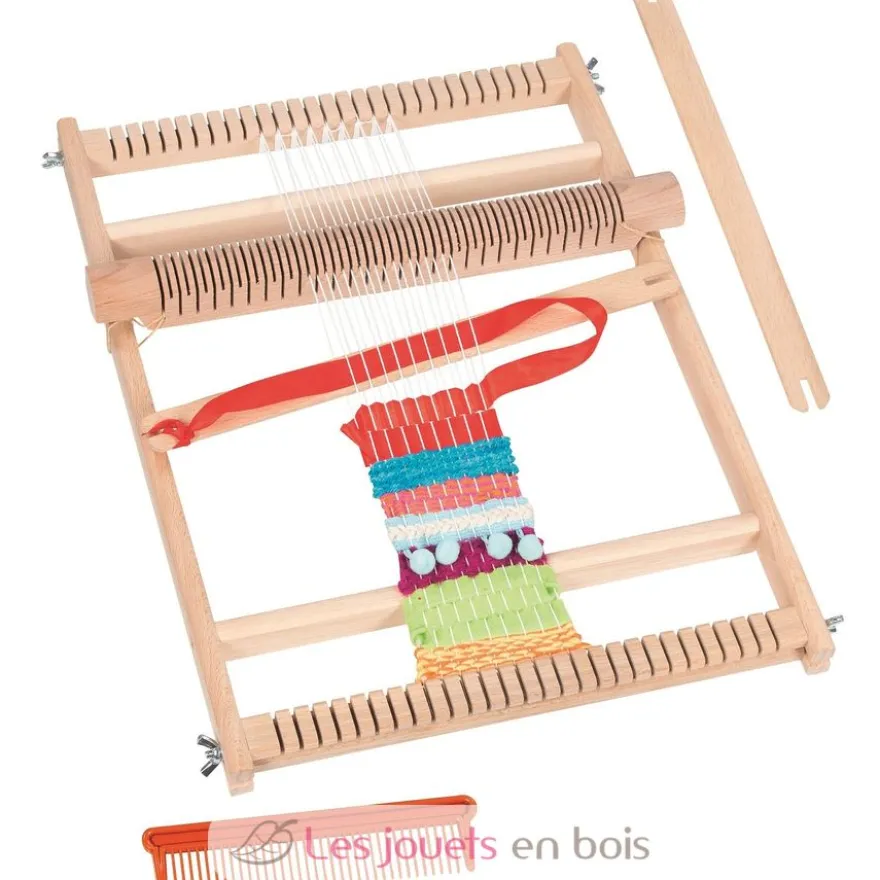 Grand métier à tisser en bois - Goki