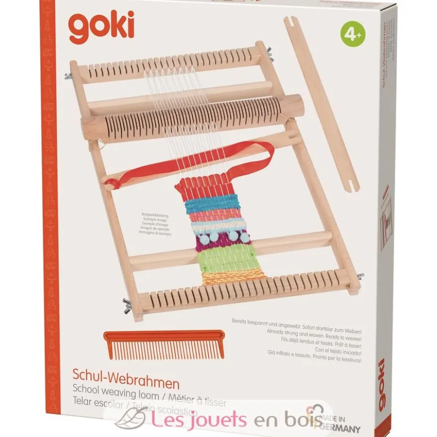 Grand métier à tisser en bois - Goki