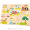 Grand puzzle Ferme 16 pcs - New Classic Toys