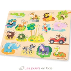 Grand puzzle Safari 16 pcs - New Classic Toys
