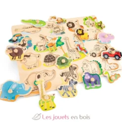 Grand puzzle Safari 16 pcs - New Classic Toys