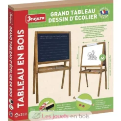 Grand tableau dessin des écoliers - Jeujura