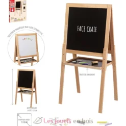 Grand tableau multifonctions en bois - Jeujura