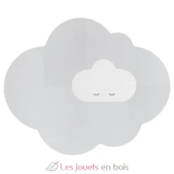 Grand tapis de jeu nuage gris perle - Quut