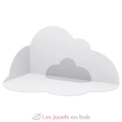 Grand tapis de jeu nuage gris perle - Quut