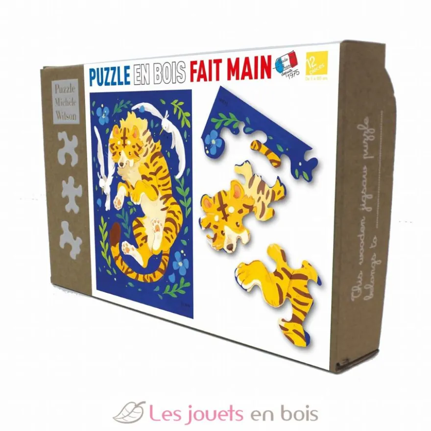 Graou le tigre d'Armand Demeusy - Puzzle Michèle Wilson