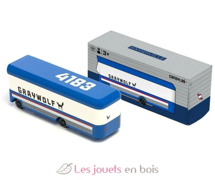 Graywolf Bus bleu - Candylab