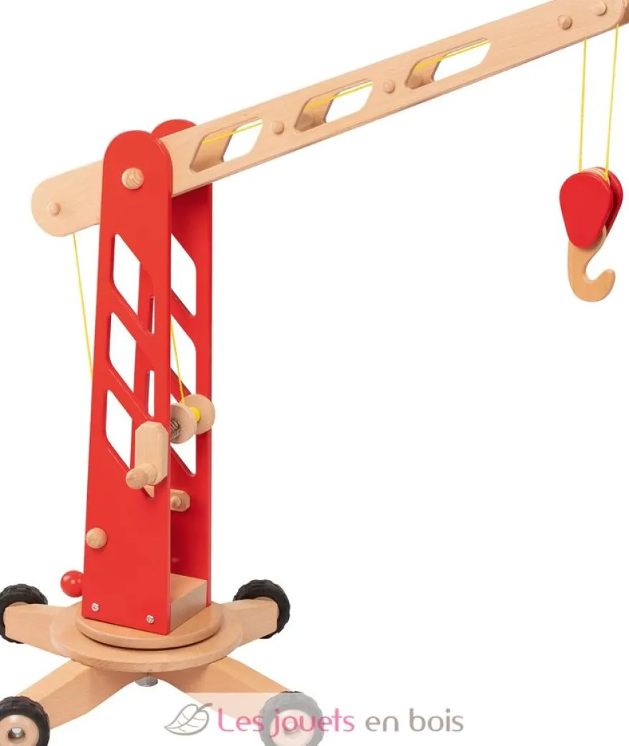 Grue de chantier rouge - Goki