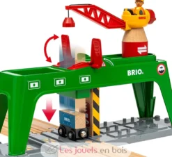 Grue double voie de chargement - Brio