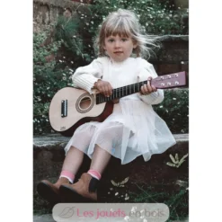 Guitare en bois naturel - Vilac