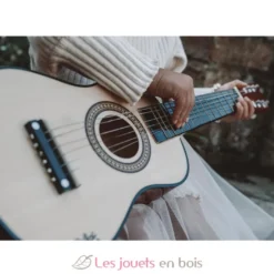 Guitare en bois naturel - Vilac