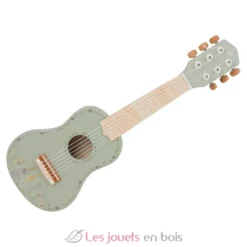 Guitare en bois verte Safari Friends - Dès 3 ans - Little Dutch
