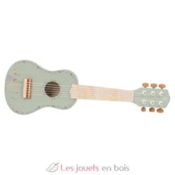 Guitare en bois verte Safari Friends - Dès 3 ans - Little Dutch