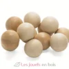 Hochet boules naturel - Manhattan Toy
