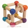 Hochet carré souple - Plan Toys