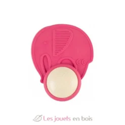 Hochet Elephant - Frid0+ rose - Little Big Things