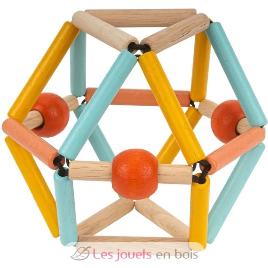 Hochet en bois Grabber Fruity - Bass & Bass