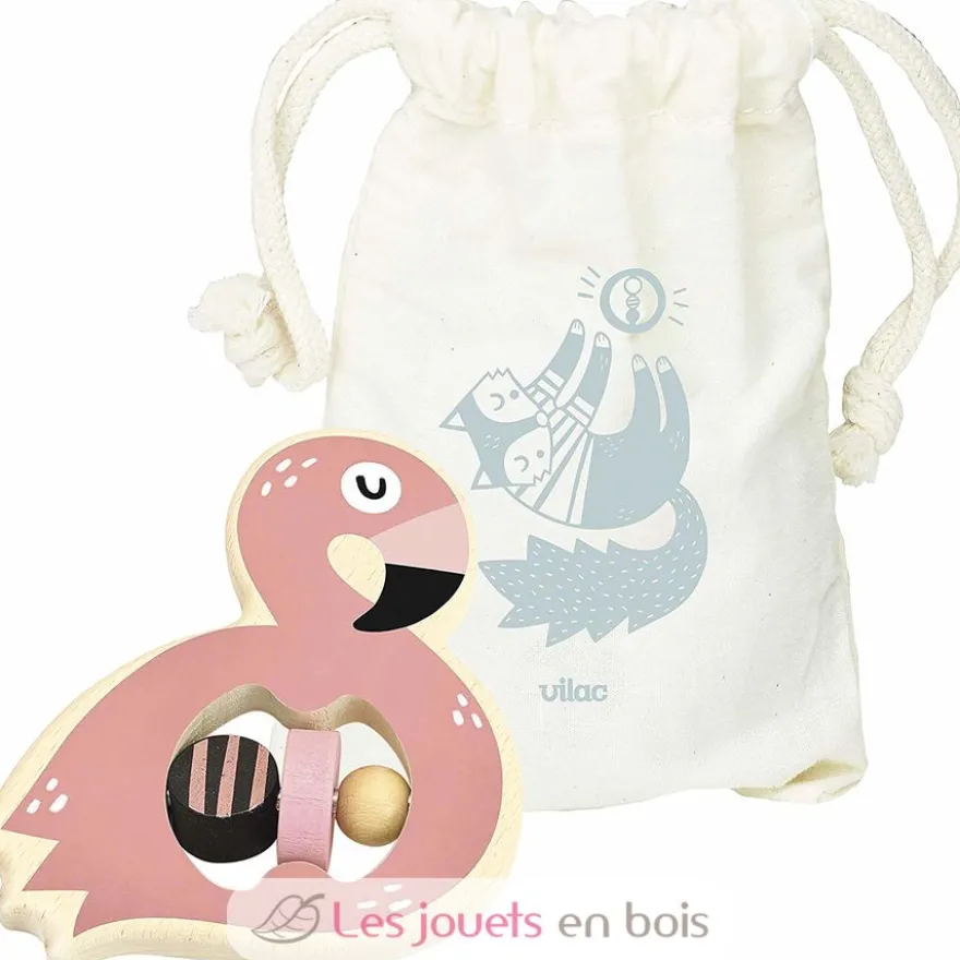 Hochet Flamingo Michelle Carlslund - Vilac