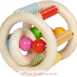 Hochet flexible en bois à faire rouler - Goki