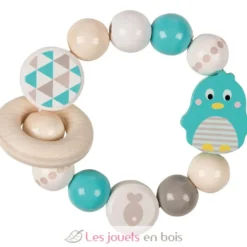Hochet flexible pingouin - Heimess