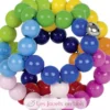 Hochet grande balle arc-en-ciel - Heimess