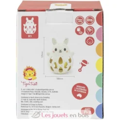 Hochet lapin en silicone - Tiger Tribe