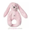 Hochet Lapin Richie rose - Happy Horse