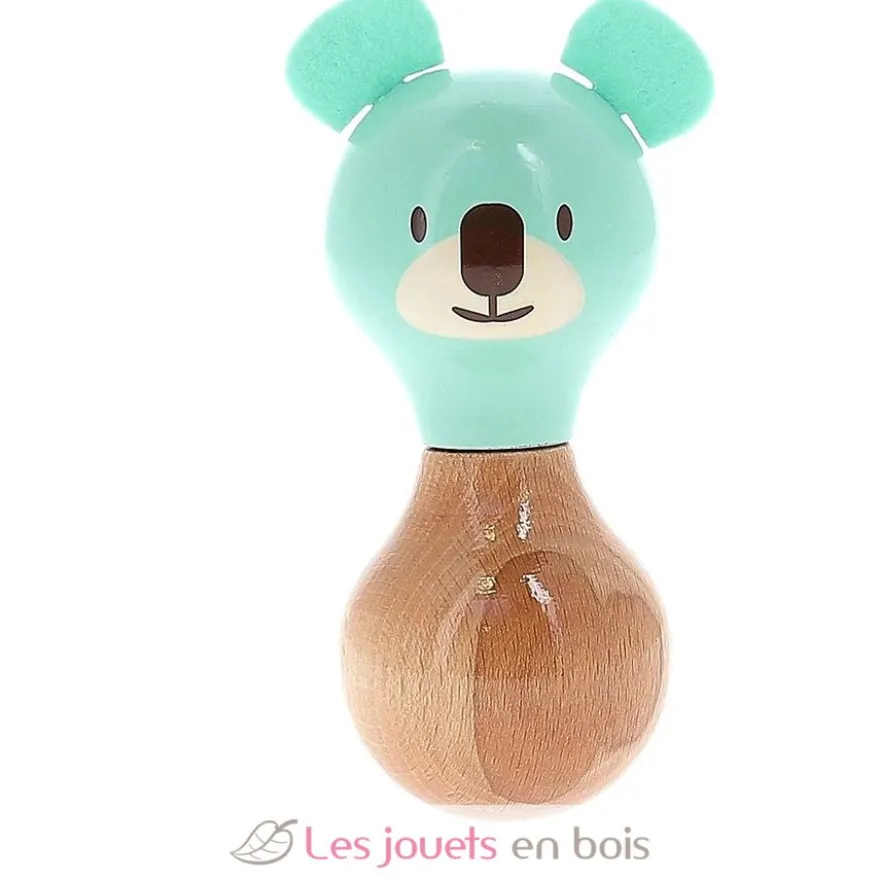Hochet Maracas Alice le koala vert - Vilac